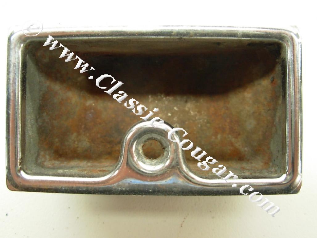 Receptacle - Ashtray - Used ~ 1967 - 1968 / 1971 - 1973 Mercury Cougar / 1967 - 1968 / 1971 - 1973 Ford Mustang - 11746