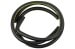 Heater Hose - w/ A/C - Concours Correct - Repro ~ 1971 Mercury Cougar - 1971 Ford Mustang 5318,1000318,d1zz-18472-acy 1971,1971 cougar,1971 mustang,air,code,coded,concours,conditioning,correct,cougar,d1w,d1z,date,ford,ford mustang,heater,hose,mercury,mercury cougar,mustang,new,repro,reproduction,stripe,yellow,26164