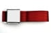 Seat Belt - BRIGHT RED - Repro ~ 1967 - 1973 Mercury Cougar - 1967 - 1973 Ford Mustang 1967,1967 cougar,1967 mustang,1968,1968 cougar,1968 mustang,1969,1969 cougar,1969 mustang,1970,1970 cougar,1970 mustang,1971,1971 cougar,1971 mustang,1972,1972 cougar,1972 mustang,1973,1973 cougar,1973 mustang,belt,buckle,c7w,c7z,c8w,c8z,c9w,c9z,chrome,cougar,d0w,d0z,d1w,d1z,d2w,d2z,d3w,d3z,dark,ford,ford mustang,maroon,mercury,mercury cougar,mustang,new,red,repro,reproduction,seat,41822
