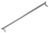 Monte Carlo Bar - Straight - Chrome - Repro ~ 1969 - 1970 Mercury Cougar / 1969 - 1970 Ford Mustang 1969,1969 cougar,1969 mustang,1970,1970 cougar,1970 mustang,C9W,C9Z,D0W,D0Z,cougar,ford,ford mustang,mercury,mercury cougar,mustang,16a052,arc,bar,carlo,chrome,new,repro,reproduction,straight,11276