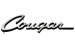 Emblem - Quarter Panel - COUGAR Script - Repro ~ 1969 - 1970 Mercury Cougar 741562,07041562,7041562,07041562,c9wb-65291862-a 1969,1969 cougar,1970,1970 cougar,c9w,cougar,d0w,emblem,mercury,mercury cougar,new,panel,quarter,repro,reproduction,script,11664