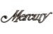 Emblem - Hood - MERCURY Script - Used ~ 1973 Mercury Cougar 1973,1973 cougar,cougar,d3w,emblem,hood,mercury,mercury cougar,script,used,11886