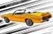 Eliminator Stripe Kit - BLACK - Convertible - New ~ 1970 Mercury Cougar 12-1000 1970,1970 cougar,D0W,black,convertible stripe kit,cougar,eliminator clone,mercury,mercury cougar,kit,decal,21-2004