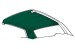 Headliner - Perforated - Dark Green - Repro ~ 1969 Mercury Cougar  1969,1969 cougar,C9W,cougar,dark green,dk,gr,grn,head,headliner,liner,mercury,mercury cougar,perforated,12141,fabric,interior,roof,liner,xr7