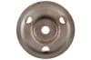 Mounting Plate / Hold Down Disc - Spare Tire - 3-1/8 Inch - Used ~ 1967 Mercury Cougar / 1967 Ford Mustang 1967,1967 cougar,1967 mustang,c7w,c7z,cougar,disc,down,ford,ford mustang,hold,mercury,mercury cougar,mount,mounting,mustang,plate,spare,tire,used,13667