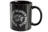 Coffee Mug - Royal Flush - BLACK / WHITE - New ~ 1967 - 1973 Mercury Cougar 1967,1967 cougar,1968,1968 cougar,1969,1969 cougar,1970,1970 cougar,1971,1971 cougar,1972,1972 cougar,1973,1973 cougar,C7W,C8W,C9W,D0W,D1W,D2W,D3W,ceramic,coffee,cougar,cup,joe,mercury,mercury cougar,mug,,black,white,14-6000,royal,flush,cards,classic