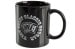 Coffee Mug - Royal Flush - BLACK / WHITE - New ~ 1967 - 1973 Mercury Cougar  1967,1967 cougar,1968,1968 cougar,1969,1969 cougar,1970,1970 cougar,1971,1971 cougar,1972,1972 cougar,1973,1973 cougar,C7W,C8W,C9W,D0W,D1W,D2W,D3W,ceramic,coffee,cougar,cup,joe,mercury,mercury cougar,mug,,black,white,14-6000,royal,flush,cards,classic