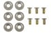 Door Latch Reinforcement Kit - Repro ~ 1967 - 1970 Mercury Cougar - 1967 - 1970 Ford Mustang 2000567,ltchrein 1967,1967 cougar,1967 mustang,1968,1968 cougar,1968 mustang,1969,1969 cougar,1969 mustang,1970,1970 cougar,1970 mustang,c7w,c7z,c8w,c8z,c9w,c9z,cougar,d0w,d0z,door,ford,ford mustang,kit,latch,mercury,mercury cougar,mustang,new,reinforcement,repro,reproduction,door,repair,kit,weld,in,latch,striker,cracked,crack,worn,hinge,shell,catch,over,sized,cracked,14225