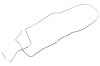 Fuel Line - Vent Line - Two Piece - 1/4 Inch Fittings - OE STEEL - Repro ~ 1971 -1973 Mercury Cougar / 1971 -1973 Ford Mustang 1971,1971 cougar,1971 mustang,1972 cougar,1972 mustang,1973,1973 cougar,1973 mustang,cougar,d1w,d1z,d2w,d2z,d3w,d3z,fittings,ford,ford mustang,fuel,inch,line,mercury,mercury cougar,mustang,new,piece,repro,reproduction,set,steel,two,vent,14769