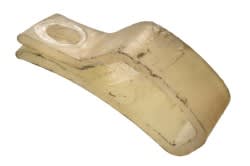 Turn Signal Wire Keeper - Tilt Column - Used ~ 1967 - 1969 Mercury Cougar / 1967 - 1969 Ford Mustang 5019,1000019,q2c25 1967,1967 cougar,1967 mustang,1968,1968 cougar,1968 mustang,1969,1969 cougar,1969 mustang,c7w,c7z,c8w,c8z,c9w,c9z,clip,cougar,ford,ford mustang,mercury,mercury cougar,mustang,retaining,signal,turn,used,wire,keeper,clip,tilt,column,15-0046,turn lamp