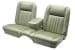 Interior Upholstery - Vinyl - Standard / Decor - LIGHT IVY GOLD / LIGHT GREEN - Front Bench - Front Set - Repro ~ 1967 Mercury Cougar 2001536,67bench-2g -fo,67bench-2g-fo 1967,1967 cougar,bench,c7w,cougar,decor,front,gold,green,interior,ivy,kit,light,mercury,mercury cougar,new,only,repro,reproduction,seat,standard,upholstery,vinyl,15182