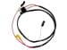 Wire Assembly - Dash to Engine Gauge Feed - 351C - Repro ~ 1971 - 1972 Mercury Cougar / 1971 - 1972 Ford Mustang D1OZ-14289-C 1971,1971 cougar,1971 mustang,1972,1972 cougar,1972 mustang,D1W,D1Z,D2W,D2Z,cougar,ford,ford mustang,mercury,mercury cougar,mustang,D1OZ-14289-C,351c,cougar,engine,harness,new,repro,reproduction,wiring,15256
