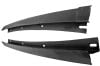 Trim / Moulding - Interior Package Tray to Rear Glass - Used ~ 1967 - 1968 Mercury Cougar 1967,1967 cougar,1968,1968 cougar,c7w,c8w,cougar,glass,interior,mercury,mercury cougar,moulding,package,rear,tray,trim,used,molding,15391,rear,window