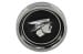 Center Cap - Styled Steel Wheel - BLACK - Mercury Man Logo - EACH - Used ~ 1967 - 1968 Mercury Cougar  1967,1967 cougar,1968,1968 cougar,C7W,C8W,black,cap,center,cougar,man,mercury,mercury cougar,original,steel,styled,used,wheel,16801