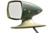 Side View Mirror - Sport - Driver Side - Remote - Painted Base - Used ~ 1969 Mercury Cougar 1969,1969 cougar,base,c9w,cougar,driver,hand,left,mercury,mercury cougar,mirror,painted,remote,side,sport,used,view,driver,drivers,drivers,18546,left