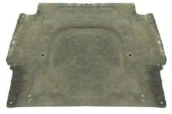 Under Hood Insulation Pad / Blanket- Used ~ 1967 - 1968 Mercury Cougar 67padused,95 1967,1967 cougar,1968,1968 cougar,blanket,c7w,c8w,cougar,hood,insulation,mercury,mercury cougar,pad,under,used,19109
