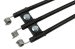 Cable Set - Heater - Non A/C - Set of 3 - Repro ~ 1967 - 1968 Mercury Cougar / 1967 - 1968 Ford Mustang 2000708,67htrcbl,d-e4a5 1967,1967 cougar,1967 mustang,1968,1968 cougar,1968 mustang,c7w,c7z,c8w,c8z,cable,cougar,ford,ford mustang,heater,mercury,mercury cougar,mustang,new,non,repro,reproduction,set,a,c,a/c,heater cable,set of 3, non ac, non a/c,set 3,14364