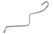 Fuel Line - Carter X Fuel Pump To Ford Holley 4150 Carburetor - 390 / 427 / 428 - OE STEEL - Repro ~ 1968 - 1970 Mercury Cougar / 1968 - 1970 Ford Mustang 2001311,e4k14,muc1015,14905 1968,1968 cougar,1968 mustang,1969,1969 cougar,1969 mustang,1970,1970 cougar,1970 mustang,390,427,428,c8w,c8z,c9w,c9z,carburetor,cougar,d0w,d0z,ford mustang,holley,mercury,mercury cougar,new,pump,repro,reproduction,steel,14961