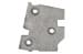 Plate - Door Hinge to Pillar - Driver Side Lower - Used ~ 1971 - 1973 Mercury Cougar / 1971 - 1973 Ford Mustang C6OZ-6202639-A C6OZ-6202639-A,1971,1971 cougar,1971 mustang,1972,1972 cougar,1972 mustang,1973,1973 cougar,1973 mustang,D1W,D1Z,D2W,D2Z,D3W,D3Z,anchor,cougar,door hinge,driver,ford,ford mustang,hinge,lower,mercury,mercury cougar,mustang,pillar,plate,driver,drivers,driver