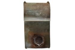 Ground Strap - Hood To Cowl - Used ~ 1967 - 1968 Mercury Cougar / 1967 - 1968 Ford Mustang 67grndstrap-s,67grndstrap-S,23462 1967,1967 cougar,1967 mustang,1968,1968 cougar,1968 mustang,c7w,c7z,c8w,c8z,cougar,cowl,ford,ford mustang,ground,hood,mercury,mercury cougar,mounting,mustang,screw,strap,used,23463