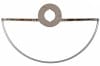 Horn Ring - 2 Spoke - Grade A - Used ~ 1968 - 1969 Mercury Cougar / 1968 - 1969 Ford Mustang 1968,1968 cougar,1968 mustang,1969,1969 cougar,1969 mustang,c8w,c8z,c9w,c9z,cougar,ford,ford mustang,grade,horn,mercury,mercury cougar,mustang,ring,spoke,used,23505