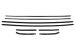 Beltline Weatherstrip Kit - Door and Quarter Glass - XR7 - Coupe - Repro ~ 1969 - 1970 Mercury Cougar 69beltline-cp-xr7,weather strip,seal 1969,1969 cougar,1970,1970 cougar,beltline,c9w,cougar,coupe,d0w,door,felt,glass,kit,mercury,mercury cougar,new,quarter,repro,reproduction,weatherstrip,window,xr7,window glass kit,window,felts,fuzzies,fuzzy,squeegee,wipes,whiskers,horizontal,strips,strip,quarter,panel,rubber,seal,repops,23560