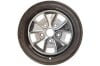 Styled Steel Wheel - 14 X 6 - Used ~ 1968 Mercury Cougar 1007,1968,1968 cougar,c8w,c8wy,cougar,inch,mercury,mercury cougar,steel,styled,used,wheel,24474