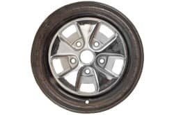 Styled Steel Wheel - 14 X 6 - Used ~ 1968 Mercury Cougar c8wy-1007-a 1007,1968,1968 cougar,c8w,c8wy,cougar,inch,mercury,mercury cougar,steel,styled,used,wheel,24474