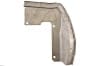 Fender Splash Shield - Driver Side - Front - Used ~ 1968 Mercury Cougar 1968,1968 cougar,c8w,cougar,driver,fender,front,mercury,mercury cougar,shield,side,splash,used,driver,drivers,drivers,24482,left