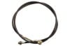 A/C Hose - Liquid Hose - Dryer to Evaporator - Sight Glass - Used ~ 1968 Mercury Cougar / 1968 Ford Mustang 1968,1968 cougar,1968 mustang,air,c8w,c8z,conditioning,cougar,dryer,evaporator,ford,ford mustang,hose,line,liquid,mercury,mercury cougar,mustang,used,Air Conditioning,24507,ac