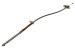 Throttle Cable - 351-2V - Used ~ 1972 - 1973 Mercury Cougar / 1972 - 1973 Ford Mustang D3ZZ-9A758-B 1972 cougar,1972 mustang,1973 cougar,1973 mustang,351,1972,1973,cable,cougar,d2w,d2z,d3w,d3z,ford,ford mustang,mercury,mercury cougar,mustang,throttle,used,25613