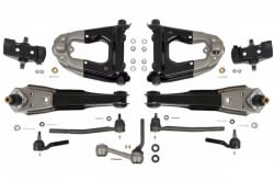 Front End Rebuild Kit - Manual Steering - Repro ~ 1967 Mercury Cougar / 1967 Ford Mustang suspkit-67ms 1967,1967 cougar,1967 mustang,c7w,c7z,cougar,end,ford,ford mustang,front,kit,manual,mercury,mercury cougar,mustang,new,rebuild,repro,reproduction,steering,suspension,25715