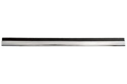 Moulding / Trim - Fuel Door - Lower - NOS ~ 1969 - 1970 Mercury Cougar tote5-10,95 1969,1969 cougar,1970,1970 cougar,c9w,cougar,d0w,door,fuel,lower,mercury,mercury cougar,moulding,new,new old stock,nos,old,stock,trim,25812,gas