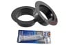 Cowl Vent Repair Kit - New ~ 1967 - 1968 Mercury Cougar / 1967 - 1968 Ford Mustang 1967,1967 cougar,1967 mustang,1968,1968 cougar,1968 mustang,c7w,c7z,c8w,c8z,cougar,cowl,ford,ford mustang,kit,mercury,mercury cougar,mustang,new,repair,vent,driver,drivers,drivers,passenger,passengers,passengers,side,25963