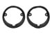Back Up Light To Rear Valance Seals / Black - Repro ~ 1967 - 1968 Mercury Cougar / 1967 - 1968 Ford Mustang 5760,1000760,i6e12 1967,1967 cougar,1967 mustang,1968,1968 cougar,1968 mustang,back,backup,black,c7w,c7z,c8w,c8z,cougar,ford,ford mustang,gasket,light,mercury,mercury cougar,mustang,new,original,rear,repro,reproduction,reverse,seals,valance,housing,front,signal,running,light,lamp,gasket,seal,gasket,rear,valance,lens,chrome,housing,body,pad,back,up,reverse,26592