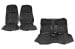 Interior Upholstery - Vinyl - Decor - w/ Comfortweave Inserts - Convertible - BLACK - Complete Kit - Repro ~ 1971 - 1973 Mercury Cougar 7361,7360-clone1  complete set,1971,1971 cougar,1972,1972 cougar,1973,1973 cougar,black,bucket,bucket seat,comfort,comfortweave,complete,complete kit,convertible,cougar,d1w,d2w,d3w,front,front seats,interior,kit,knitted,mercury,mercury cougar,new,rear,rear seat,repro,reproduction,seat,upholstery,weave,27172