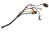 AMP and Oil Gauge Wiring Pigtail - Used ~ 1971 - 1973 Mercury Cougar 1971,1971 cougar,1972,1972 cougar,1973,1973 cougar,D1W,D2W,D3W,amp,amp and oil,amp pod,cougar,mercury,mercury cougar,oil gauge,pigtail,used,wiring pigtail,27585