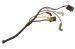 AMP and Oil Gauge Wiring Pigtail - Used ~ 1971 - 1973 Mercury Cougar  1971,1971 cougar,1972,1972 cougar,1973,1973 cougar,D1W,D2W,D3W,amp,amp and oil,amp pod,cougar,mercury,mercury cougar,oil gauge,pigtail,used,wiring pigtail,27585