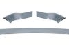 Moulding / Trim Set - Rear - Three Piece - Anodized Aluminum - Restored - PRE-SEND CORE ~ 1967 - 1968 Mercury Cougar 1967,1967 cougar,1968,1968 cougar,6529313,6529314,6542512,aluminum,anodized,c7w,c7wy,c8w,cougar,mercury,mercury cougar,moulding,moulding set,mouldings,piece,rear,restored,set,three,trim,trim set,deck,boot,trunk,anodized,aluminum,trim,moulding,molding,strip,stainless,chrome,30296
