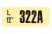 Decal - 390-4V MT Engine Code - Repro ~ 1968 Mercury Cougar / 1968 Ford Mustang  1968,1968 cougar,1968 mustang,automatic,c8w,C8Z,code,cougar,decal,engine,mercury,mercury cougar,mustang,new,repro,reproduction,transmission,390,390-4V,S,S CODE,31430