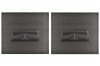 Map Pocket - Vinyl Repair Kit/Pair - XR7 - BLACK - Repro ~ 1967 Mercury Cougar