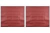 Map Pocket - Vinyl Repair Kit/Pair - XR7 - RED - Repro ~ 1967 Mercury Cougar