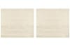 Map Pocket - Vinyl Repair Kit/Pair - XR7 - PARCHMENT - Repro ~ 1967 Mercury Cougar