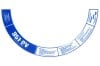 Air Cleaner Decal - 351 2V Regular Fuel - Repro ~ 1973 Mercury Cougar - 1973 Ford Mustang 1973,1973 cougar,1973 mustang,351,air,autolite,barrel,bbl,blue,cleaner,cooling,cougar,crankcase,d3w,d3z,decal,displacement,engine,flush,ford,ford mustang,fuel,logo,mercury,mercury cougar,month,motorcraft,mustang,new,once,original,parts,powered,regular,repro,reproduction,system,top,ventilation,white,2v,2,v,2 v,31684