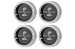 Center Cap - Legendary Wheels - BLACK - Shelby / Cobra - Set of 4 - Repro ~ 1967 - 1973 Mercury Cougar / 1964 - 1973 Ford Mustang  1964,1964 mustang,1965,1965 mustang,1966,1966 mustang,1967,1967 cougar,1967 mustang,1968,1968 cougar,1968 mustang,1969,1969 cougar,1969 mustang,1970,1970 cougar,1970 mustang,1971,1971 cougar,1971 mustang,1972,1972 cougar,1972 mustang,1973,1973 cougar,1973 mustang,C4Z,C5Z,C6Z,C7W,C7Z,C8W,C8Z,C9W,C9Z,D0W,D0Z,D1W,D1Z,D2W,D2Z,D3W,D3Z,black,cap,center,cobra,cougar,ford,ford mustang,legendary,mercury,mercury cougar,mustang,new,repro,reproduction,shelby,snake,wheel,31694,set,of,4,four