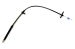 Throttle Cable - 351 - Repro ~ 1972 - 1973 Mercury Cougar / 1972 - 1973 Ford Mustang   1972 cougar,1972 mustang,1973 cougar,1973 mustang,351,1972,1973,cable,cougar,d2w,d2z,d3w,d3z,ford,ford mustang,mercury,mercury cougar,mustang,throttle,31879,repro,reproduction