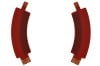 Diffusers - PAIR - Temp / Fuel Gauge - Used ~ 1969 - 1970 Mercury Cougar 
