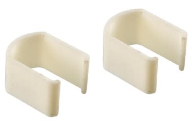 Retainer Clips - Split Shaft - Fixed / Tilt Column - PAIR - Repro ~ 1968 - 1973 Mercury Cougar / 1968 - 1973 Ford Mustang  1968,1968 cougar,1968 mustang,1969,1969 cougar,1969 mustang,1970,1970 cougar,1970 mustang,1971,1971 cougar,1971 mustang,1972,1972 cougar,1972 mustang,1973,1973 cougar,1973 mustang,C8W,C8Z,C9W,C9Z,D0W,D0Z,D1W,D1Z,D2W,D2Z,D3W,D3Z,c,clamp,clip,column,cougar,end,fixed,ford,ford mustang,mercury,mercury cougar,mustang,open,retainer,ring,round,steering,tilt,used,32067,3d,printed,repro,reproduction,new,column,bushing,plastic,shim