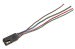 Wiring Harness Pigtail - Under Hood Harness to Starter Solenoid / Horn / Voltage Regulator - Used ~ 1967 - 1968 Mercury Cougar  1967,1967 cougar,1968,1968 cougar,32443,C7W,C8W,cougar,harness,hood,horn,kick,mercury,mercury cougar,panel,pigtail,regulator,repair,solenoid,starter,under,used,voltage,wire,wiring