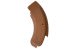 Seat Hinge Cover - Left Side  - MEDIUM BROWN / GINGER - Used ~ 1971 - 1973 Mercury Cougar / 1971 - 1973 Ford Mustang  D1ZB-6561634,D1ZB-6561635,1971,1971 cougar,1971 mustang,1972,1972 cougar,1972 mustang,1973,1973 cougar,1973 mustang,cougar,covers,d1w,d1z,d2w,d2z,d3w,d3z,ford,ford mustang,hinge,mercury,mercury cougar,mustang,new,repro,reproduction,seat,used,right,left,32462,medium,brown,ginger